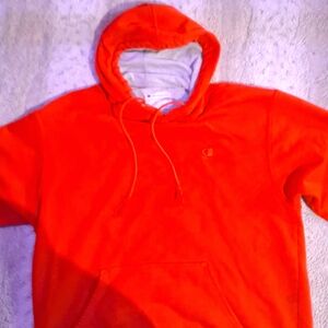 Champion Men's Vibrant Orange Pullover